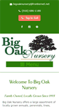 Mobile Screenshot of bigoaknursery.com